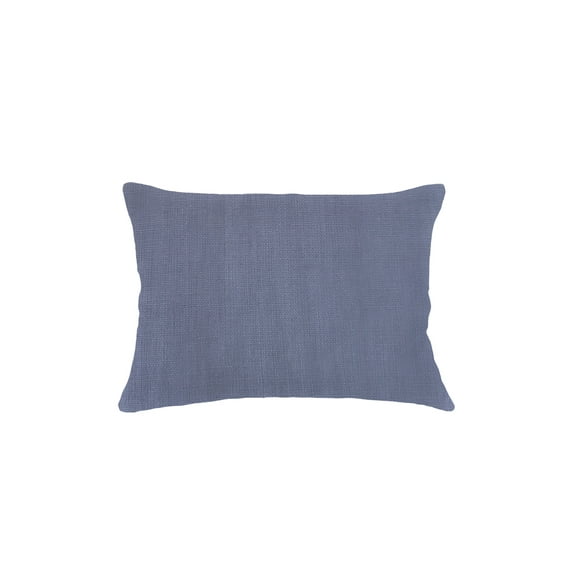 So Soft Linen Pacific Blue Pillow 14x20 Down Alternative