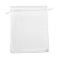 thumbnail image 2 of opvise 50 Pcs Organza Jewelry Gifts Drawable Box Wedding Gift Candy Mini Pouch Bag White, 2 of 8