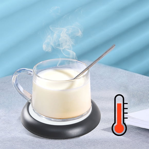 COFEST Chauffe-Tasse et Chauffe-Tasse pour Bureau, Chauffe-Boisson Électrique USB, Chauffe-Café pour Thé au Cacao Eau Lait Noir