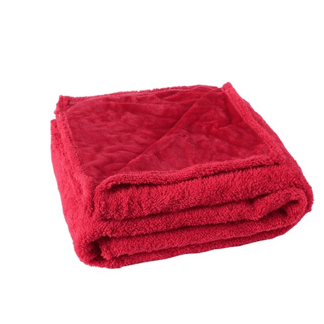 XmhyTop Manta impermeable para mascotas rojas - funda de sofá de franela, 216 * 145cm, 1 pieza