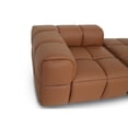 thumbnail image 4 of Tuscono Leather Brown 3-Seater Chase Modular Sofa, 4 of 4