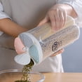 thumbnail image 2 of Tarro de almacenamiento de granos, tarro de plástico para almacenamiento de alimentos de cocina, caja sellada para almacenar frijoles y legumbres, 2 of 6