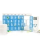 thumbnail image 4 of Organizador semanal de píldoras digitales 7 días 28 compartimentos Caja de medicamentos con 5 grupos Recordatorio de alarma y luz de fondo luminosa LCD para medicamentos Suplementos Vitaminas - Azul, 4 of 7