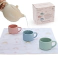 thumbnail image 1 of Set Tea Play Ginbear, silicona, auténtico, para fiestas de té, 5 piezas, más de 12 millones, 1 of 9