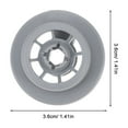 thumbnail image 2 of Phenofice Roues de Remplacement pour Lave-Vaisselle 4 Pcs Pièces de Support Inférieur en Plastique pour Usage Quotidien Diamètre 1.42 Po, 2 of 8