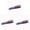 Purple 3PCS, variant on Nail Clipper Set Stainless Steel Fingernails Toenails Nail Cutter