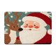 thumbnail image 2 of Alfombra de Baño de Diatomeas de Papá Noel con Imitación de Punto | Felpudo Navideño de Poliéster Antideslizante | Alfombra Decorativa Navideña | Decoración Suave, Duradera y Festiva para El Hogar, 2 of 6