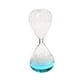 thumbnail image 5 of Reloj de arena de cristal con temporizador de movimiento de burbujas y canto para niños azul, 5 of 9