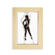 thumbnail image 1 of Mujeres calientes de la ropa interior de piernas largas Escritorio de madera Arte Pintura 5x7 pulgadas marco de foto foto, 1 of 4