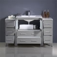 thumbnail image 4 of Fresca Fcb62-123012-I Torino 54" Free Standing Single Vanity Set - Grey, 4 of 4
