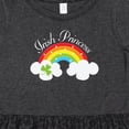 thumbnail image 4 of Inktastic Irish Princess St Patricks Day Rainbow Girls Toddler Dress, 4 of 5