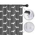 thumbnail image 4 of Blackout Kids Curtains,Dachshund Childrens Insulated Curtains Set Of 2,Bedroom Essentials,Toddler Room Decor 42x63in(106x160cm), 4 of 4