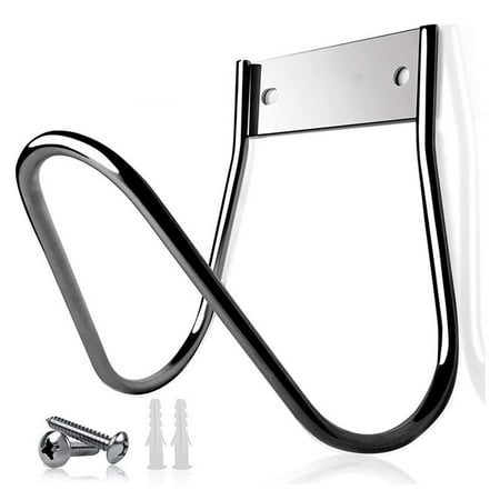 

Garden Hose Holder Stainless Steel Small Wall Mount Garden Hose Hook Ideal for Water Air Hydraulic Hose Ropes