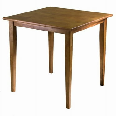 Groveland Square Dining Table, Shaker Leg, Light Oak Finish