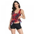thumbnail image 2 of Women's Tancibi Swimwear Back Hand Up Up Pingpe Street Swimming Pants Two-Piece, 2 of 5