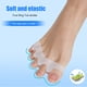 thumbnail image 5 of Toe 2x Separator Hallux Valgus Corrector Hammer Straightener (Adulto) Blanco, 5 of 6