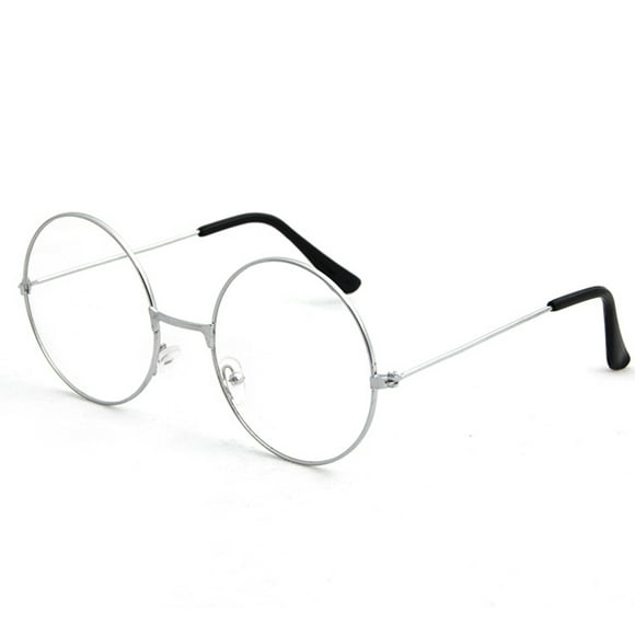 HEVIRGO Vintage Women Men Round Circle Metal Spectacles Optical Glasses Eyeglasses Frame