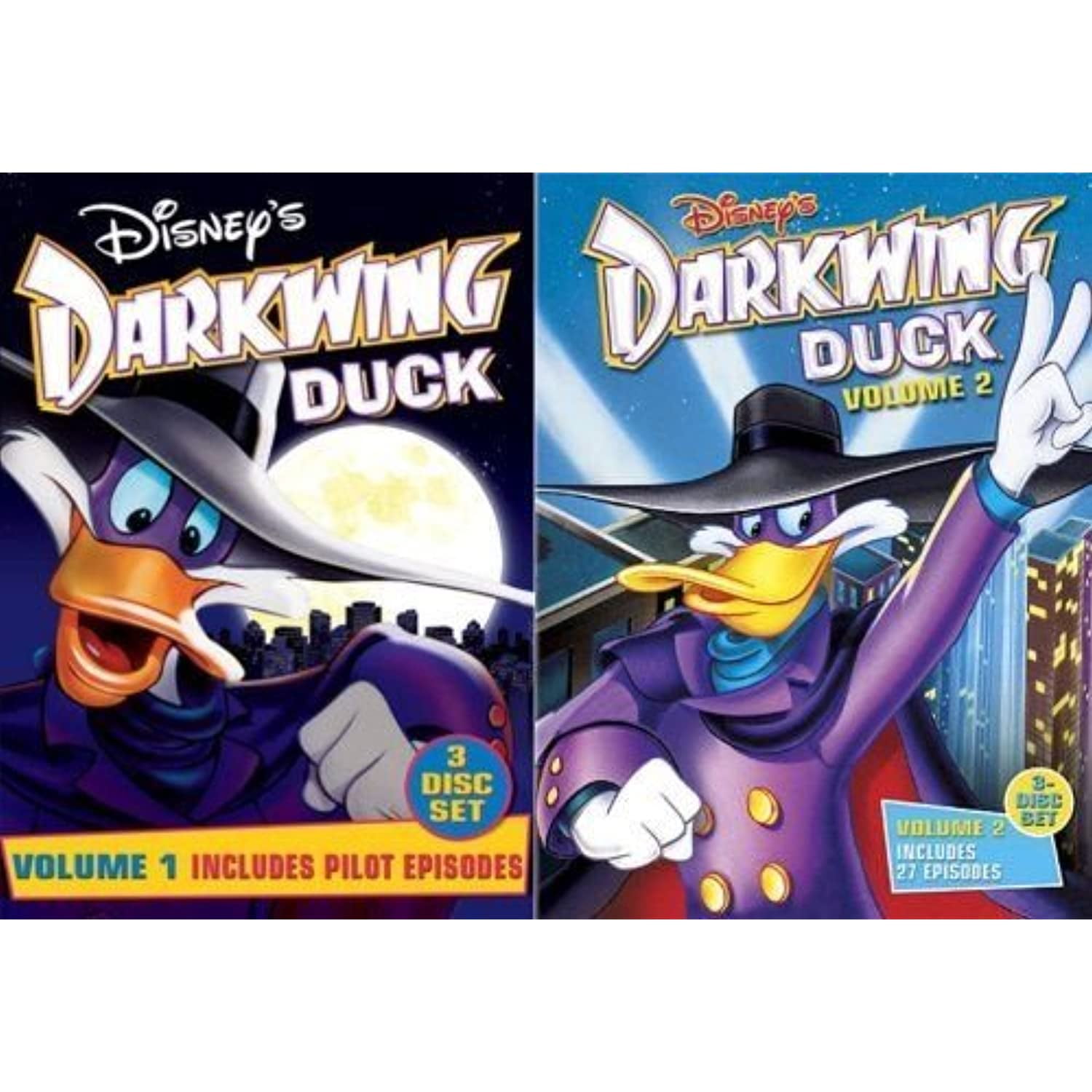 Darkwing Duck Volumes 1 + 2 Complete Series Dvd Combo Set