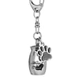 thumbnail image 4 of Cremation Urn Pendant Jewelry Urn Pendant Stainless Steel for Perfume with with Picture Words, 4 of 8