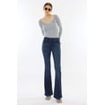 thumbnail image 2 of Kancan - Women's Mid-Rise Flare Boot Cut Jean - kc6102, 2 of 10