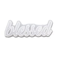 thumbnail image 1 of Portable Silicone Non-stick English Letter Mold Casting Mousse Jewelry Big Extra Making Mould Baking Decoration Bakeware Tool Gift MD3309, 1 of 8