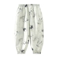 thumbnail image 2 of Ahuyic Print Girls Full Length Pants Jogger Style Loose Fit Kids 1-13Y, 2 of 3
