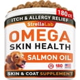 thumbnail image 1 of Suplemento StrellaLab Omega 3 para perros, 180 unidades, aceite de pescado, 1 of 7