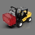 thumbnail image 3 of CaDA Forklift Truck Building Set - 388 Pcs Construction Vehicle Model Kit, 3 of 9
