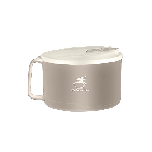 Caja de Regalo Grande de Acero Inoxidable Tazón Instantáneo con Tapa Drenaje Agujeros para el Picnic Del Dormitorio, 5.9x5.51x3.35In Caja de Arroz Caqui, Caja de Almuerzo de Acero Inoxidable