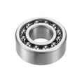 thumbnail image 5 of Uxcell Roulements à Billes Auto-Alignants à Double Rangée Type Ouvert Acier Chromé 20x47x18 mm, 5 of 5