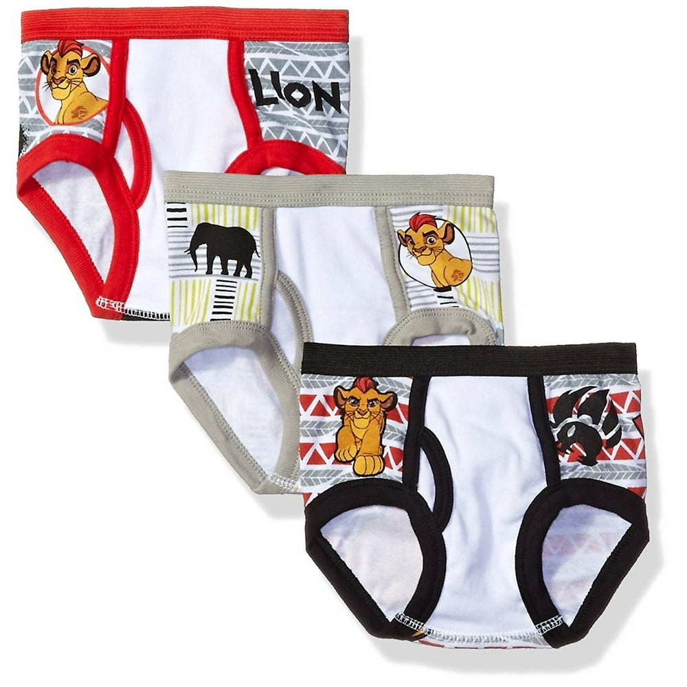 Disney Disney Boys' Toddler Boys' Lion Guard 3pk Underwear Walmart