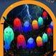 thumbnail image 4 of Halloween Skull String Lights 10ft Outdoor With 20 LED White Blue Red Green Yellow Purple Battery-powered For Indoor Party Window Patio Bedroom, 4 of 5