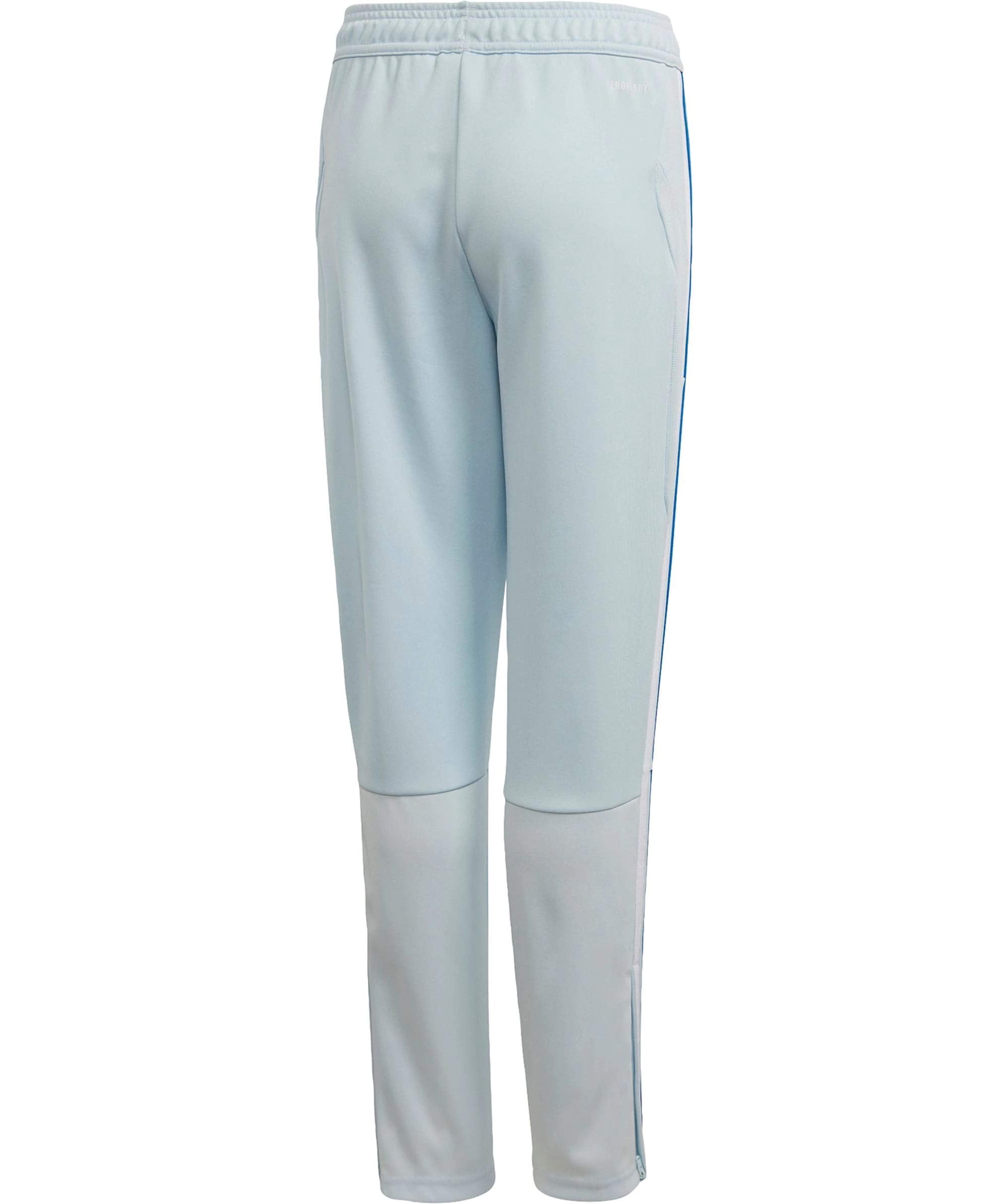 Adidas Youth Girls (7-16) Tiro 19 Training Pants, Sky Tint/White