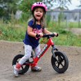thumbnail image 6 of 12” Sport Bike - No Pedal Balance Bicycle for Kids 1 to 4 Years - Includes Safety Pad, Padded Seat, Mini Grips & Flat-Free Tires - Tool-Free Assembly & Adjustments, 6 of 6