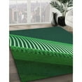 thumbnail image 2 of Ahgly Company Indoor Rectangle Patterned Deep Teal Green Area Rugs, 5' x 8', 2 of 6