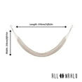 thumbnail image 4 of ALL NAHLO Cotton Single Hammock Portable Lightweight Hammocks, 4 of 4