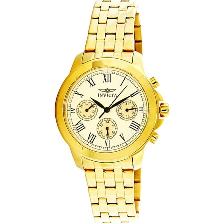 Invicta Women's Specialty 21654 Gold Stainless-Steel Quartz Diving Watch
