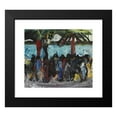 thumbnail image 2 of J.A. Jerichau 23x20 Black Modern Framed Museum Art Print Titled - Shouting Blind, Bandol (1915), 2 of 5