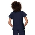 thumbnail image 2 of koi Classics Women's Nicole Crossover V-Neck Solid Scrub Top, 2 of 2