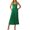 Green, variant on GZWYHT Jumpsuits for Women Overalls for Women Women Summer Casual Solid Color Hollow Spaghetti Strap Sleeveless Pocket Wide Leg Jumpsuit Rompers for Women Womens Rompers for Summer Blue L