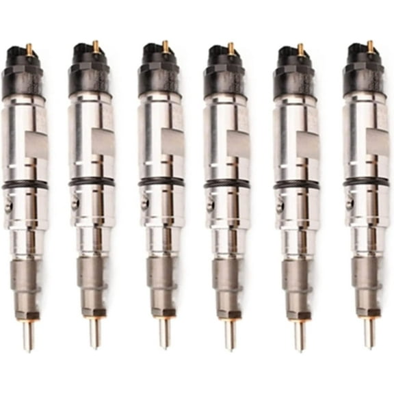 6pcs Fuel injector 0445120123 0445 120 123 0 445 120 123 Compatible with Bosch Type Dongfeng CUMMINS ISDEe