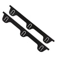 thumbnail image 3 of yuksok 2 Pieces Stainless Steel Stove Covers Heat Resistant Kitchen Tool Easy Clean balck, 3 of 9
