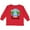 Red, variant on Summer Vacation in Punta Cana Boys or Girls Long Sleeve Toddler T-Shirt