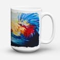 thumbnail image 2 of Carolines Treasures MW1085CM15 Bird - Rooster Chief Big Feathers Coffee Mug 15 oz 15 ounce multicolor, 2 of 5