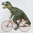 thumbnail image 3 of CafePress - Cycling Tyrannosaurus Rex Sweatshirt - Crew Neck Sweatshirt, 3 of 4