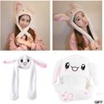 thumbnail image 4 of Rabbit Hat Ear Moving Jumping Hat Funny Bunny Plush Warm Winter Hat, 4 of 4