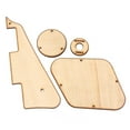 thumbnail image 3 of 1set Replacement with Pickups Plate Round Back Plate Switch Disk for LP, 3 of 7