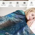 thumbnail image 3 of Orinice Mystical Dragon Storm Blanket - Warm, Fluffy &amp; Fuzzy  Throw Blanket, Soft, Cozy &amp; Lightweight for Couch, Bed, Travel &amp; Outdoor Use, Ideal for Adults Kids Men Boys   50x60in, 3 of 6