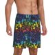 thumbnail image 2 of Fotbe Magical Mushrooms and Flowers Pantalones Cortos de Pijama para Hombre, Ropa de Dormir, Pantalones de Pijama Cortos para Hombre-XX-Large, 2 of 6