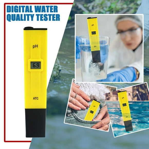 Digital PH Meter Tester Mini Pocket Pen for Aquarium Pool Water Calibration